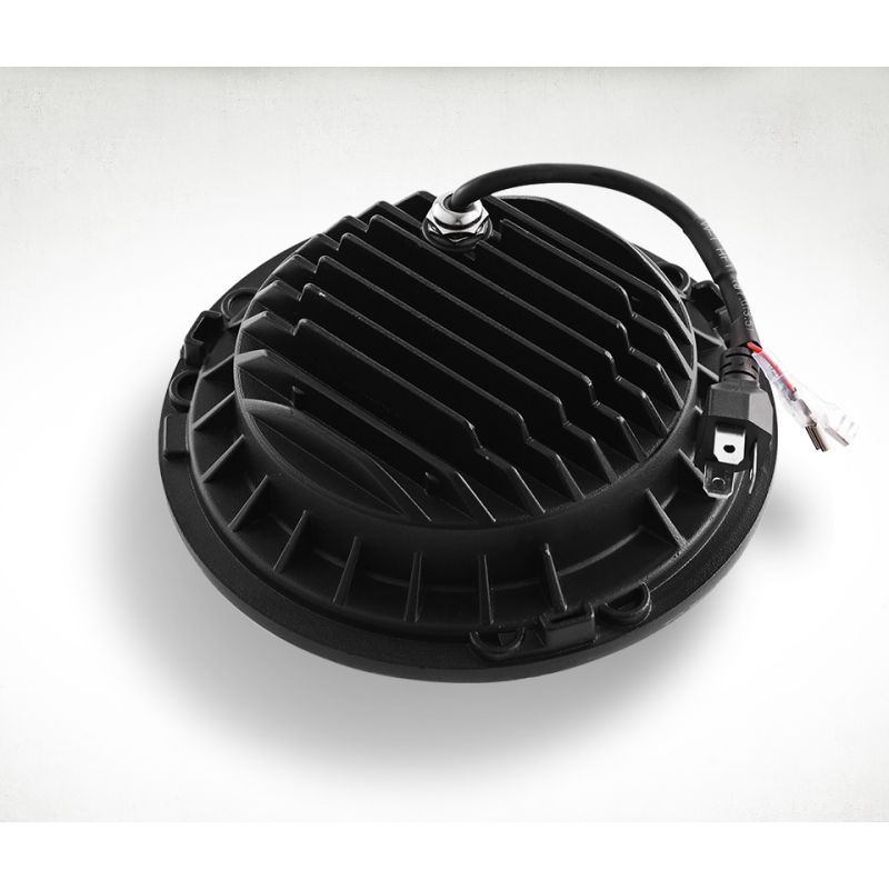 CO LIGHT 7 Tommer LED Forlygter H4 DRL med Gul Angel Eye til Jeep Wrangler Lada Niva 4x4 Holdbar Opgradering