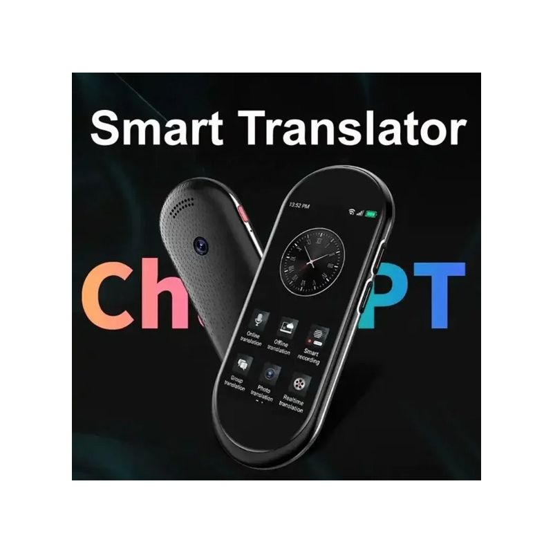 A10 Voice Translator 4,1 tommer HD for Præcise Oversættelser Flersproget Rejsepartner med 4G SIM Global Kommunikation