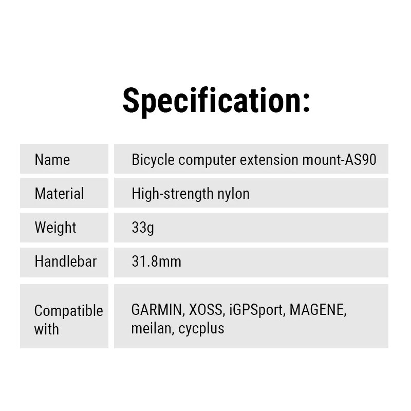 TOWILD AS90 Cykelstyrbeslag | Lygteholder & Computerholder til Garmin/Scosche | Letvægt, Alsidigt!