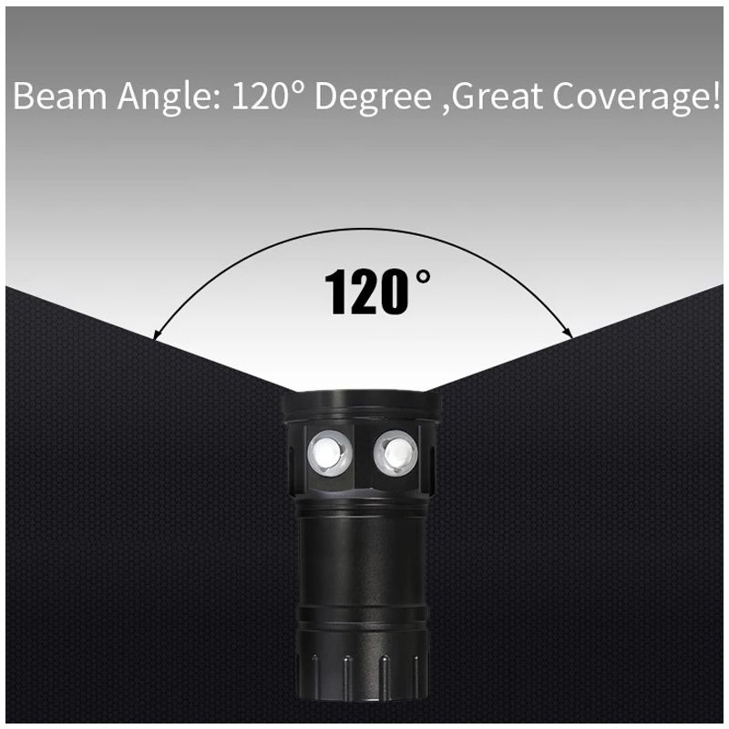 B11 Dykkerlommelygte LED til Undervandsfotografi Med Rød Blå Hvid Lys Ideel til Marine Udforskning