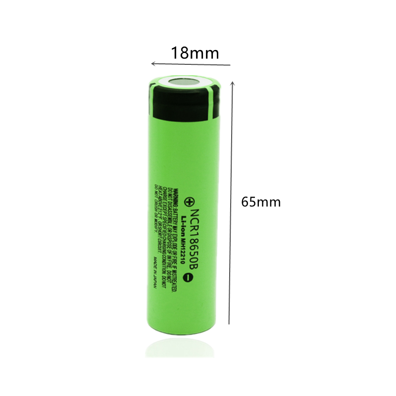 NCR18650B 3400mAh 18650 Li-Ion genopladeligt batteri