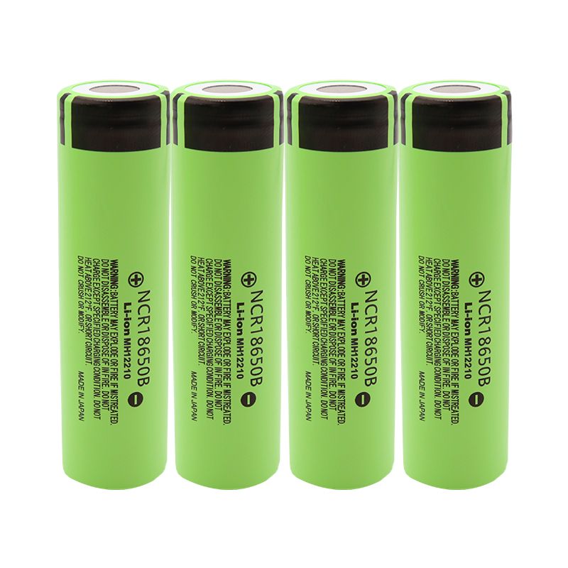 NCR18650B 3400mAh 18650 Li-Ion genopladeligt batteri