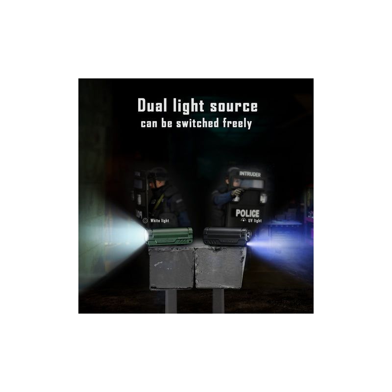 IMALENT BL50 3600 Lumens Type-C Genopladelig LED Lommelygte til Udendørseventyr Kompakt Design og OLED Display