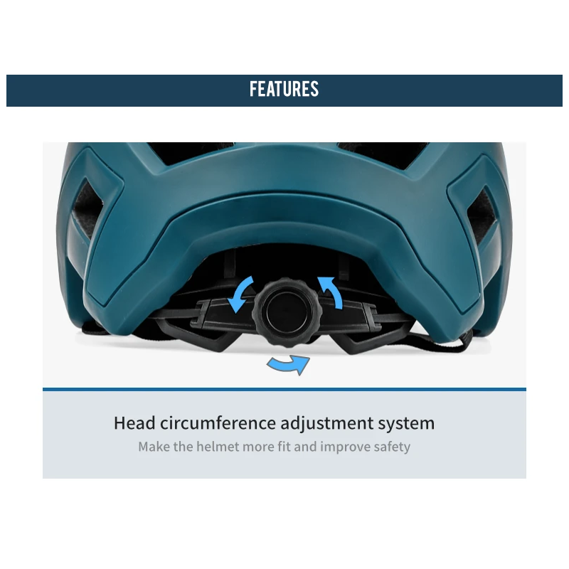 BATFOX mountaincykelhjelm til mænd kvinder justerbar størrelse In-Mould teknologi farverig letvægts hjelm