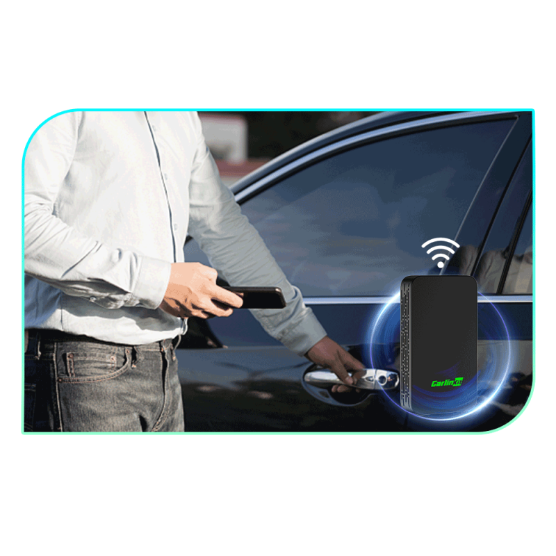 CarlinKit 2air 5.0 CarPlay trådløs adapter Android Auto trådløs adapter smartphone tilslutning bilteknologi