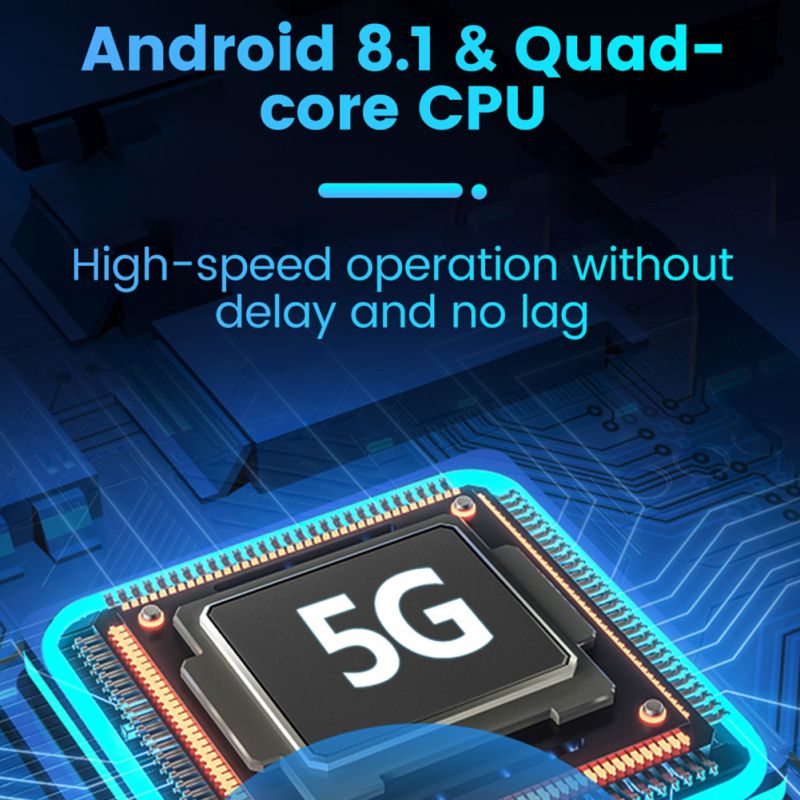 Oplev Carplay Box Trådløs Android Auto Adapter Netflix YouTube Universal Multimedia Video Box til bilunderholdning