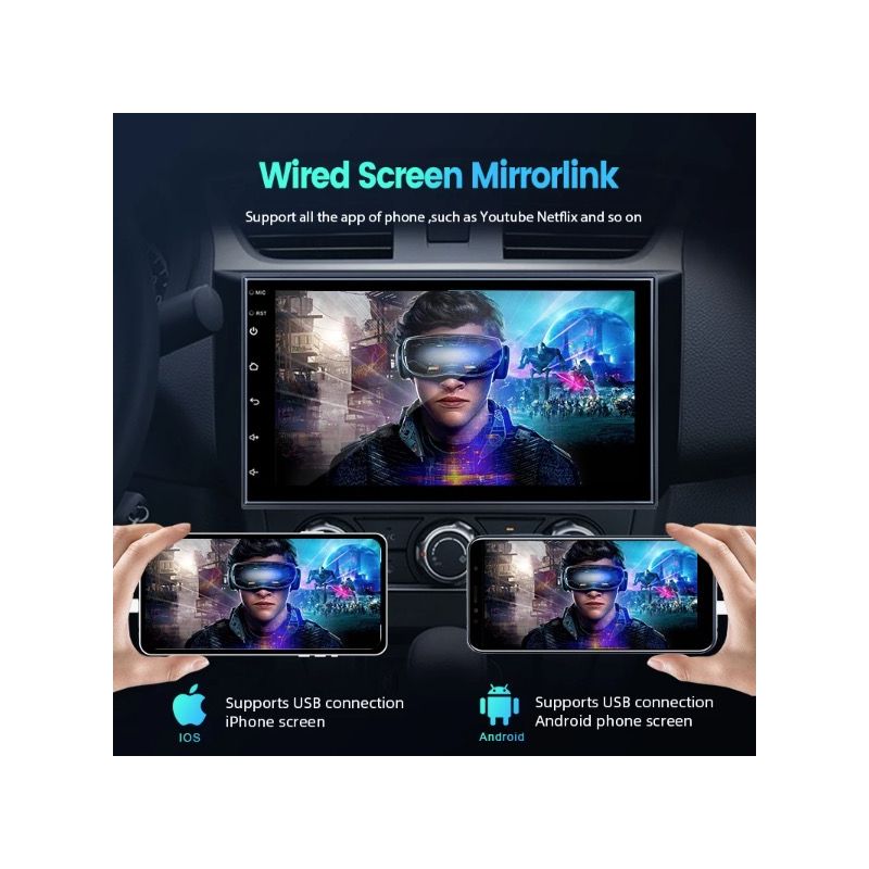 CarlinKit USB CarPlay Dongle nem installation AI Box til Android bilradio smartphone integration rejsekammerat