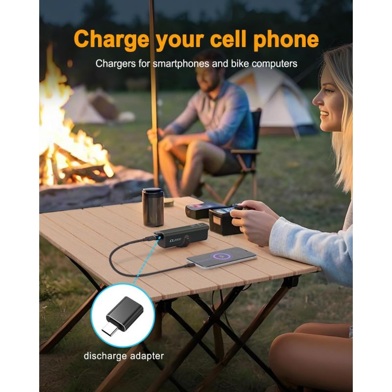 TOWILD CL2000: 2000 Lumen Super Kraftig Cykellygte | Vandtæt & Blændfri til Natkørsel