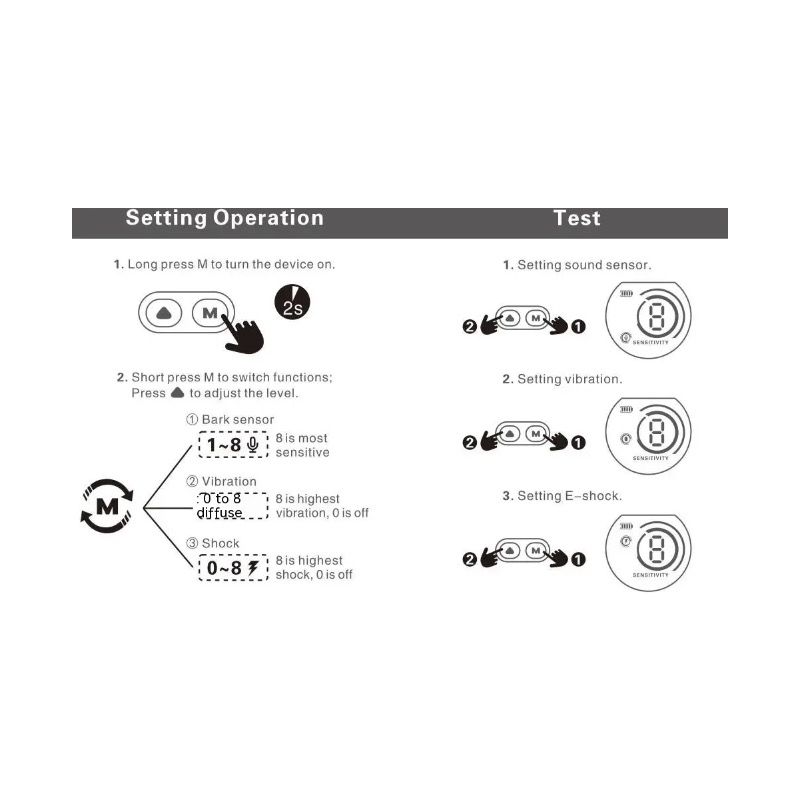 Smart Automatisk Anti Gøende Hundehalsbånd med Genopladelig Bark Stop Effektiv Gøen Styring og Avanceret Genkendelse