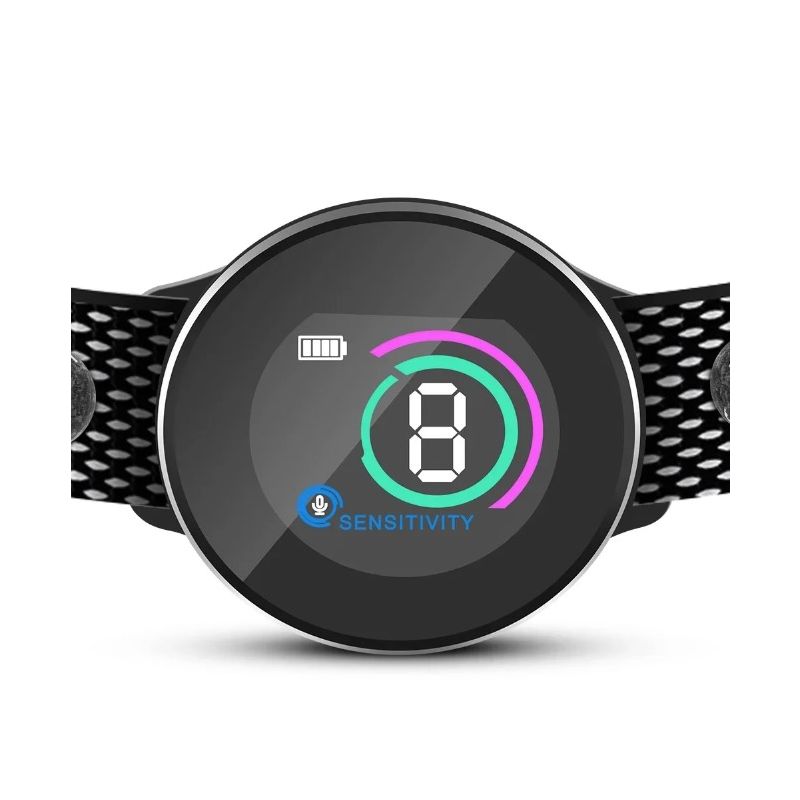 Smart Automatisk Anti Gøende Hundehalsbånd med Genopladelig Bark Stop Effektiv Gøen Styring og Avanceret Genkendelse