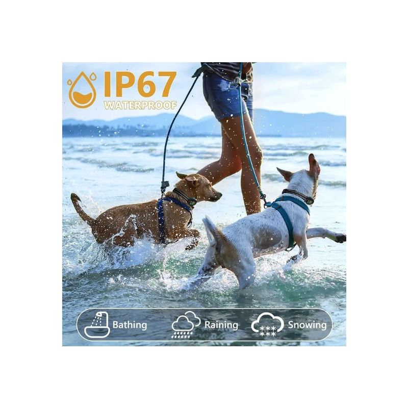 Smart Automatisk Anti Gøende Hundehalsbånd med Genopladelig Bark Stop Effektiv Gøen Styring og Avanceret Genkendelse
