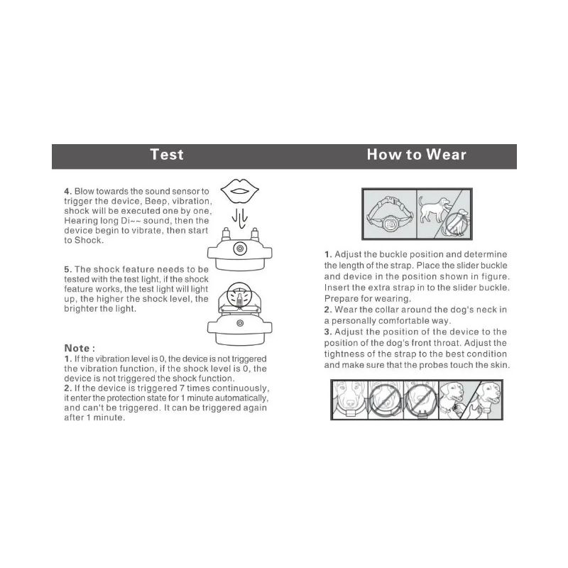 Smart Automatisk Anti Gøende Hundehalsbånd med Genopladelig Bark Stop Effektiv Gøen Styring og Avanceret Genkendelse