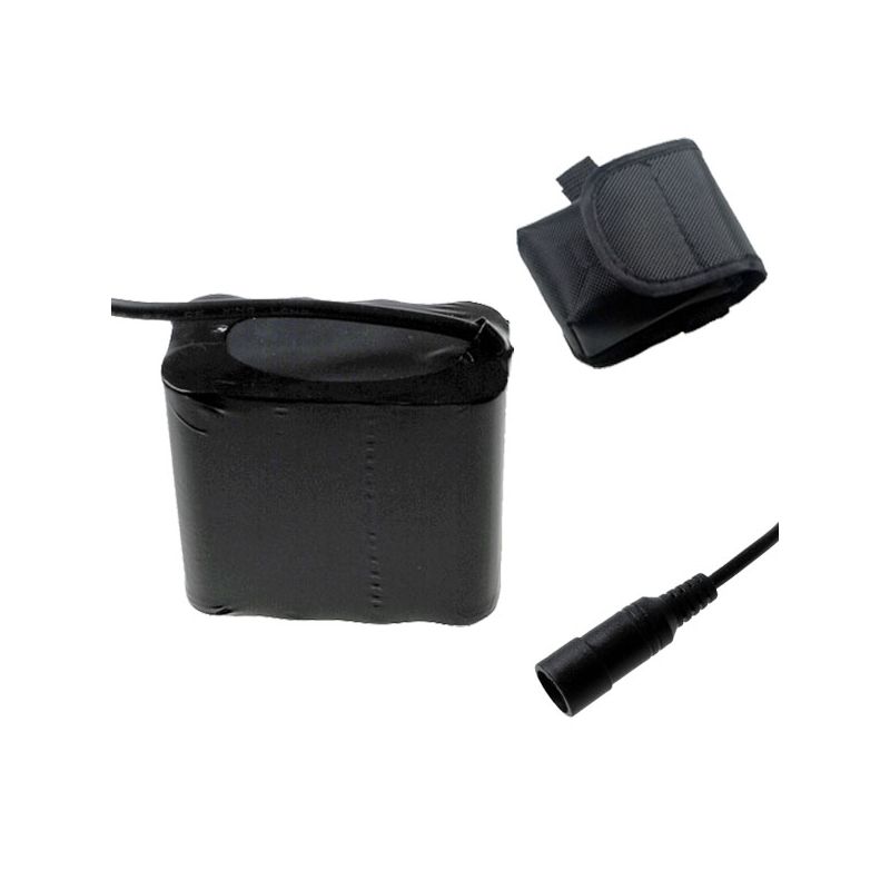 UltraFire 5521 DC-interface 8.4V cykellys batteri 17600mAh vandtæt letvægtsbatteri returnering tilladt