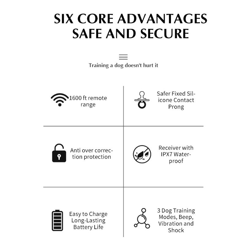 Innovativt Trådløst Hundhegn og Fjerntræningshalsbånd til Kæledyrssikkerhed Hvalpetræning Hunde i Alle Størrelser