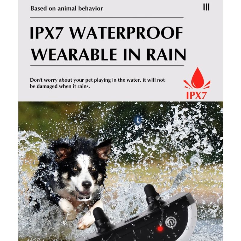 Innovativt Trådløst Hundhegn og Fjerntræningshalsbånd til Kæledyrssikkerhed Hvalpetræning Hunde i Alle Størrelser