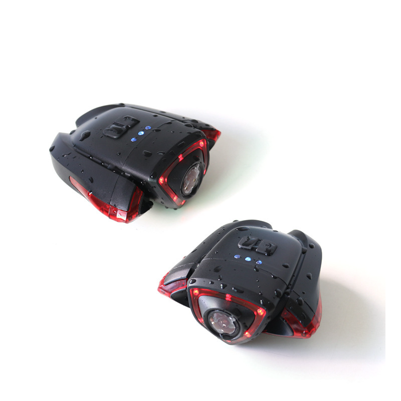 Cykel Baglygte Optager 1080P Kamera med Smart Trådløs Fjernbetjening Cyklistsikkerhed og Høj Synlighed