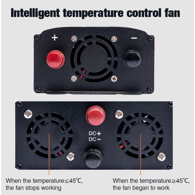 EASUN Ren Sinus Bølge Power Inverter 2000W/3000W/4000W/5000W 12V/24V til 220V Højtydende og Energieffektiv
