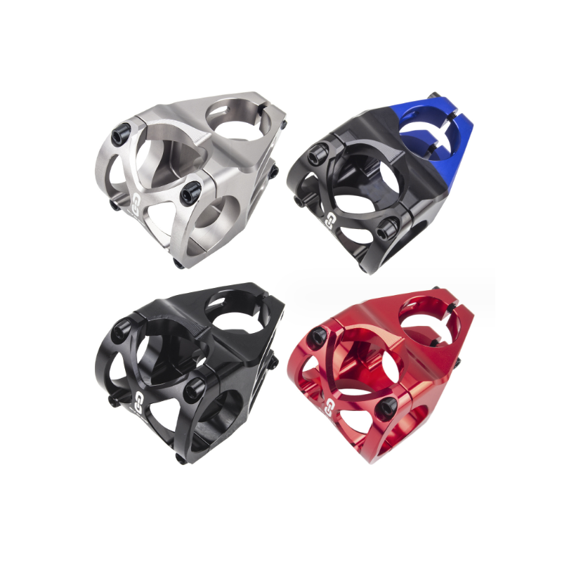 Oplev EVOSID MTB Stem 31,6mm i sort rød titanium eller sort blå letvægt aluminiumslegering kort power 40mm