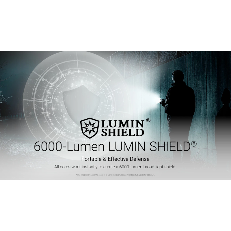 Nitecore EX7 6000 Lumen USB-C Genopladelig Lommelygte - Kraftig & Robust