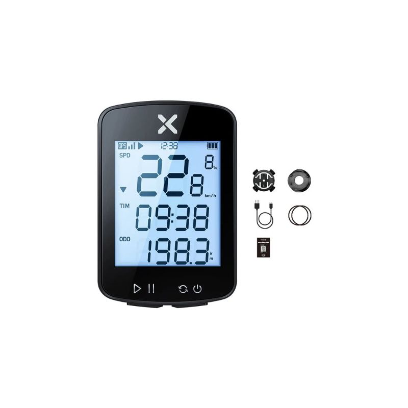 Oplev XOSS G+ G2 GPS cykelcomputer Cykeltrådløst speedometer med brugerdefineret display kadencesensor