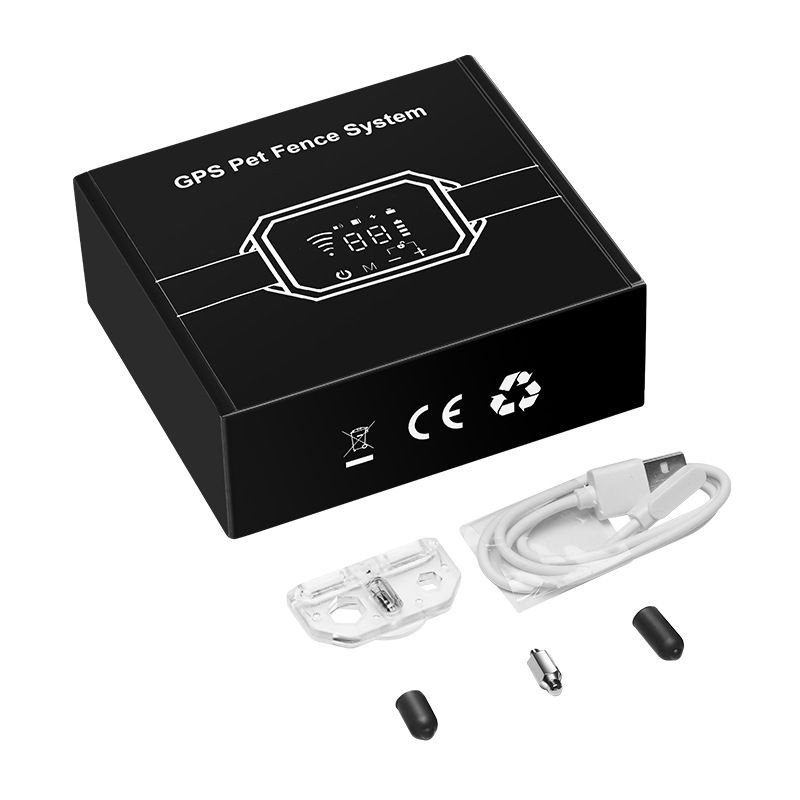 GPS trådløst hundehegn med 3280 fod rækkevidde udendørs kæledyrshegning og vandtæt hundetræningshalsbånd