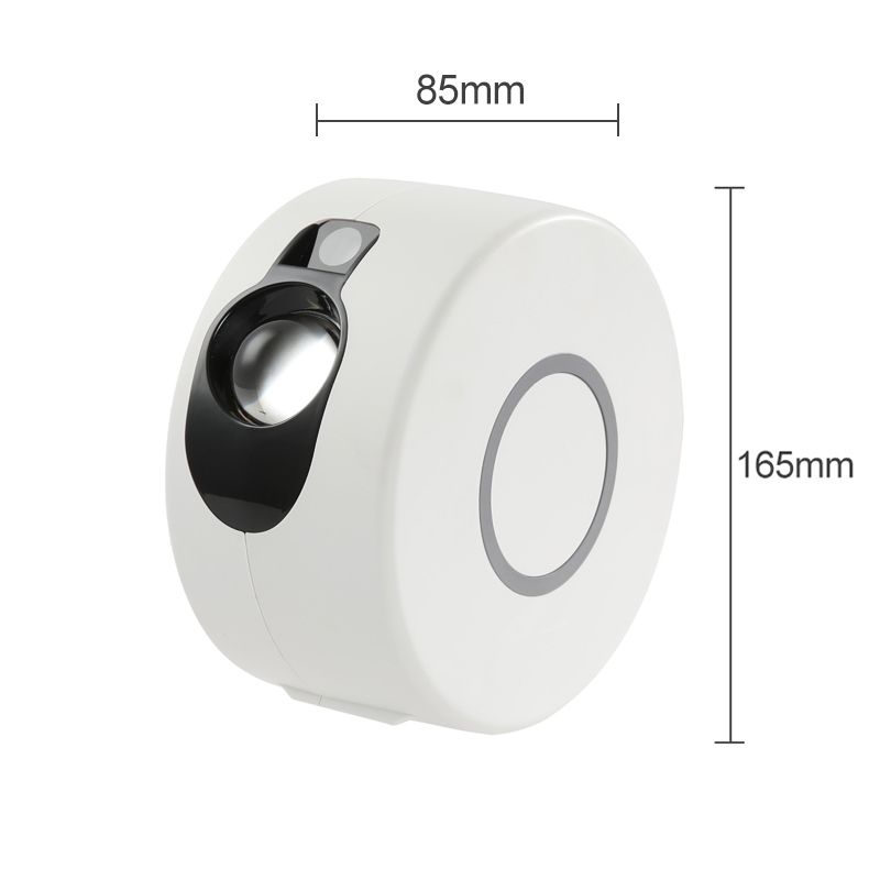 Natlys Laser Starry Sky Projector 7 Farver 360 Graders Rotation Perfekt Børnegave og Hjemmeindretning