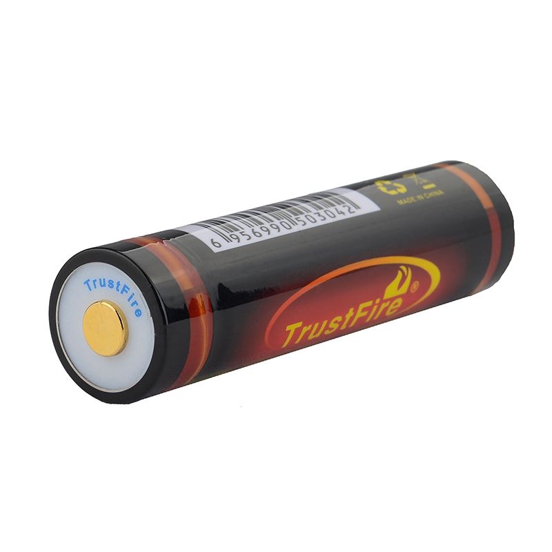 TrustFire 18650 3400mAh 3.7V Li-ion batteri Genopladeligt høj kapacitet til lommelygter og Bluetooth højtalere