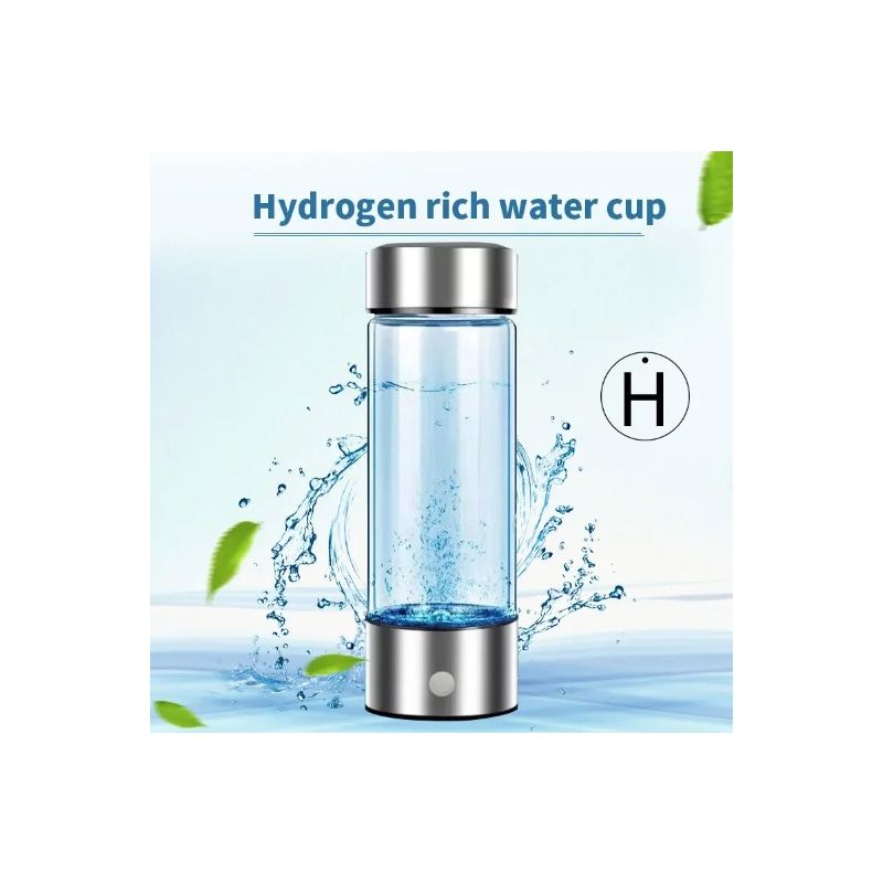 Bærbar Hydrogen Generator Vandflaske 420ml for Sundhed og Velvære med Superantioxidanter og Cellulær Sundhed