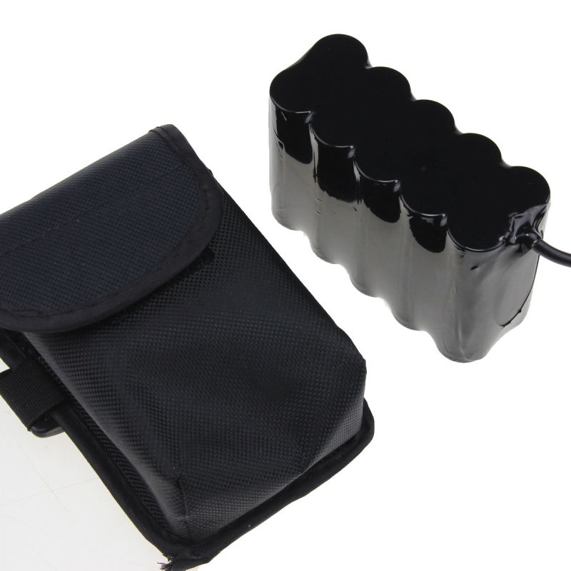 Letvægt 5521 DC Interface 8.4V 22000mAh cykellysbatteri til LED cykelforlygte vandtæt design cykelentusiaster