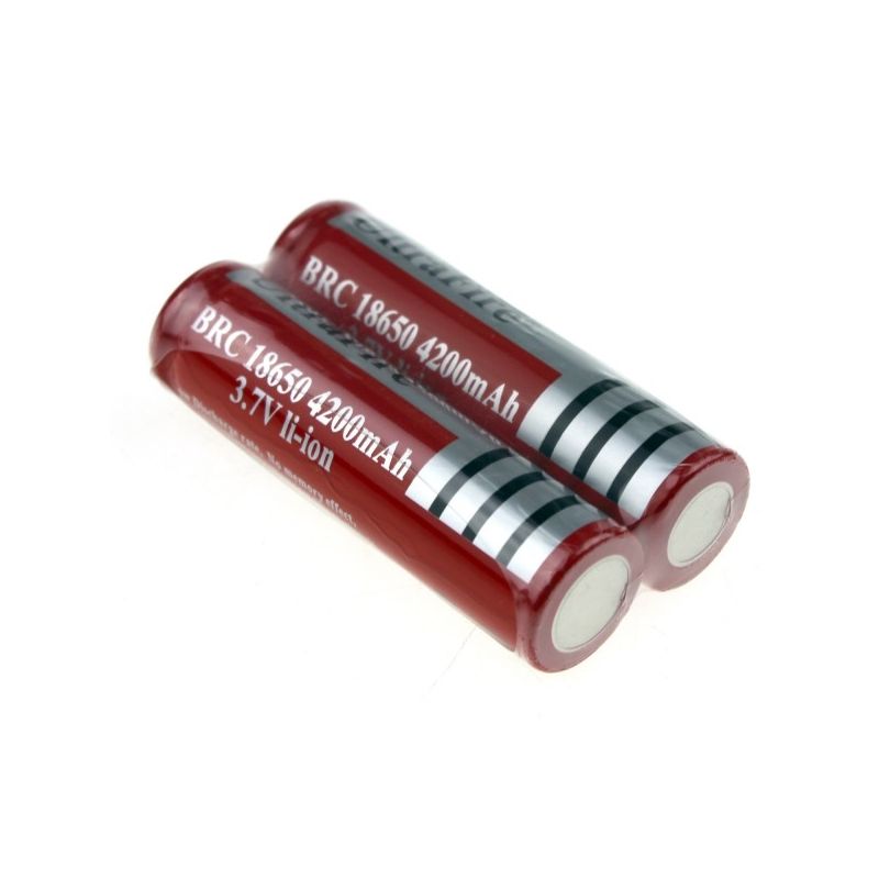 Ultrafire BRC 4200mAh 3.7V Li-ion genopladeligt 18650 batteri til udendørsudstyr hurtig opladning højkapacitets