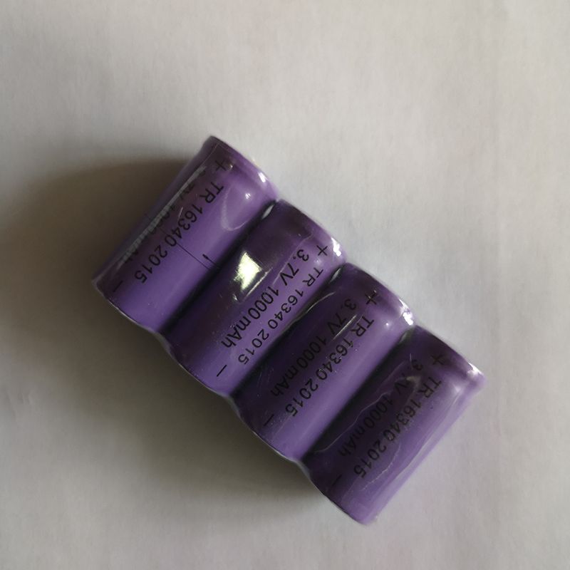 UltraFire TR 16340 1000mAh 3.7V genopladeligt Li-ion batteri høj kapacitet til lommelygter og kameraer