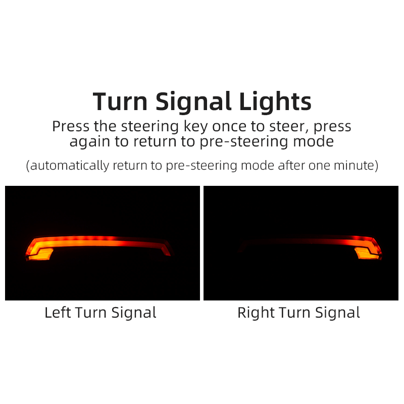 ROCKBROS LKWD-R1 cykellygte smart USB LED cykelbaglygte med trådløs fjernbetjening til cykelsikkerhed