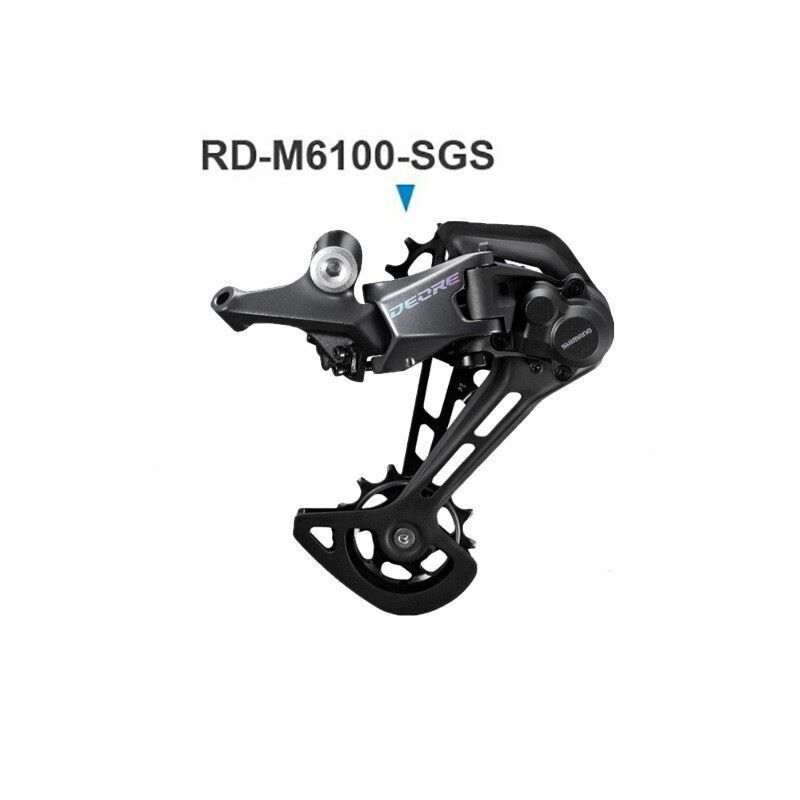 SHIMANO DEORE M6100 12-gear grupper præcis gearskifte med Rapidfire Plus teknologi mountainbike komponenter