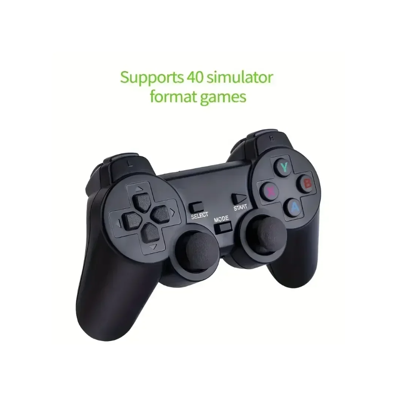 M8 Videospilkonsol 4K Retro-Spil med 2.4G Trådløs Controller Game Stick Omfattende Spilsamling 10000 Spil
