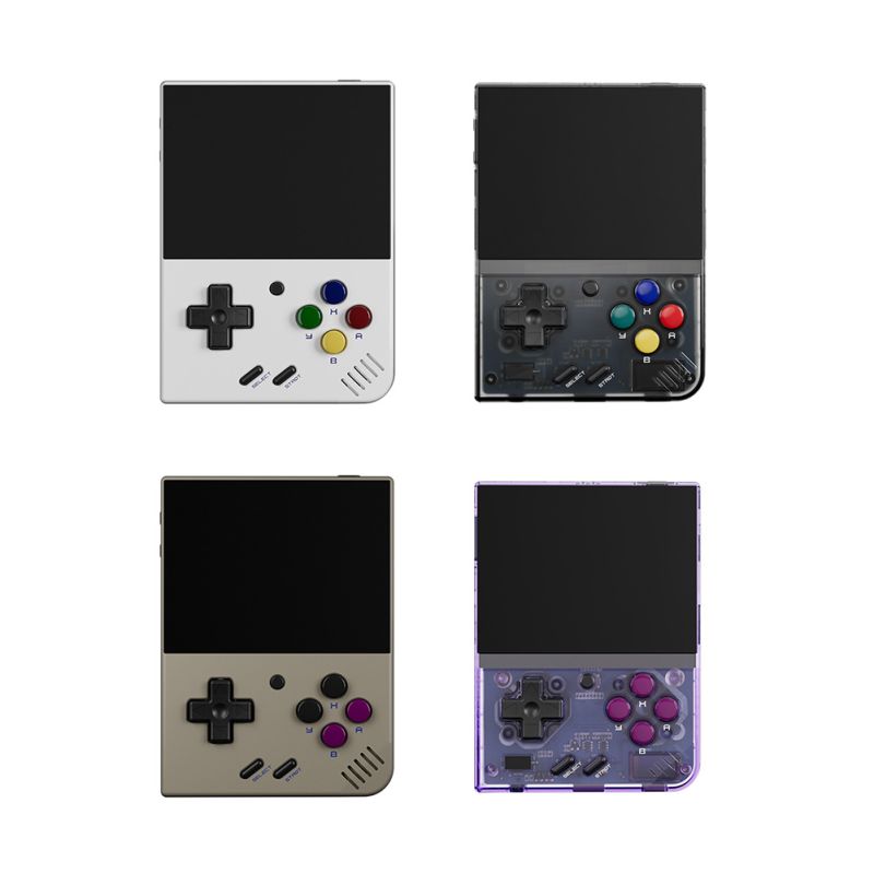 MIYOO Mini Plus Bærbar Retro Håndholdt Spilkonsol 3.5-tommer IPS Skærm til Gaming På Farten