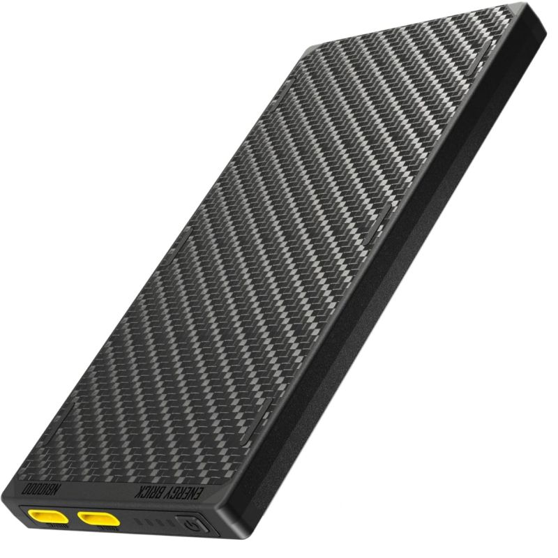 Nitecore NB10000 Gen III ultra-slank bærbar oplader 10000mAh dual USB-C porte hurtig opladning rejsetilbehør