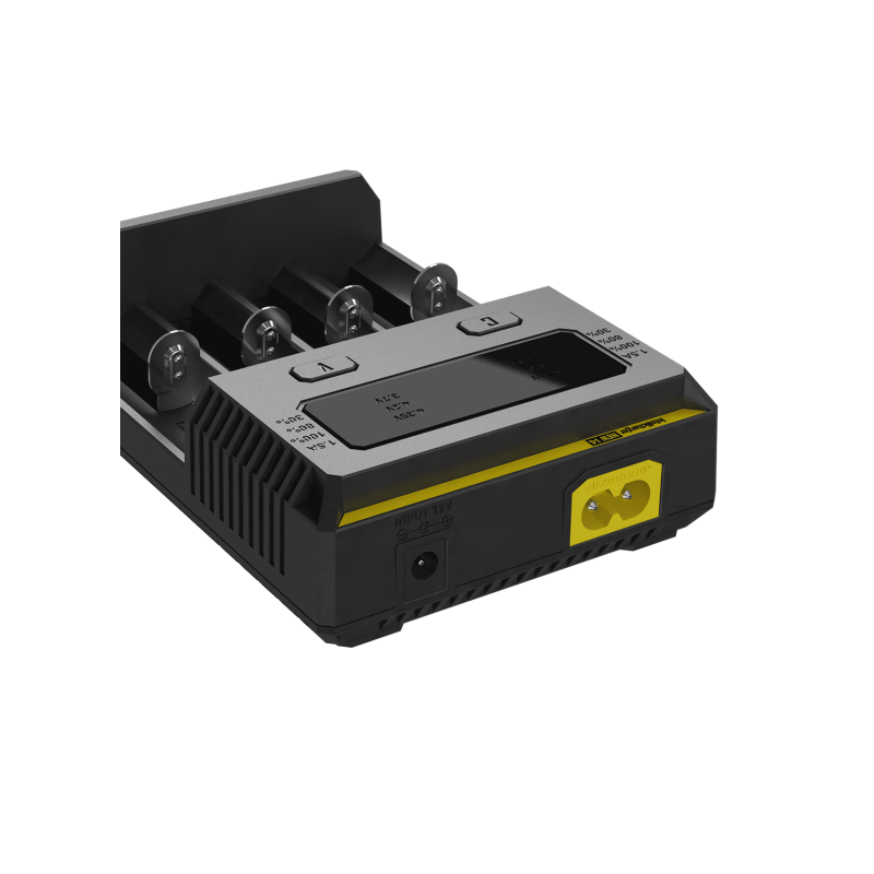 Nitecore New I4 Li-Ion batterioplader med smart opladningsteknologi kompatibilitet og sikker opladning