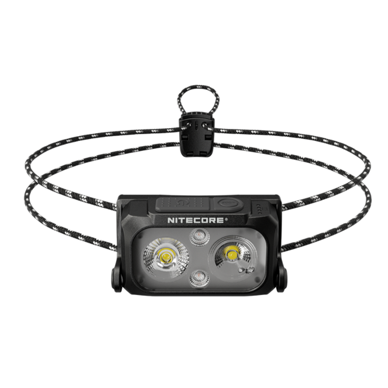 NITECORE NU25 UL kompakt LED forlygte 400 lumens dual beam USB-C opladning ideel til eventyrer udendørs belysning