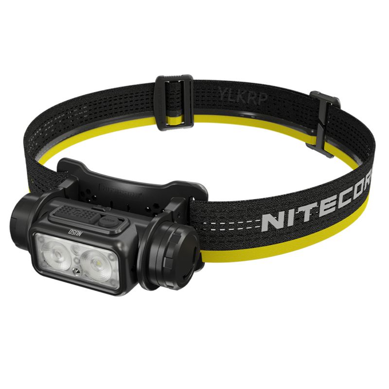 Nitecore NU50 kraftig 1400 lumen genopladelig LED-forlygte til vandreture og søgning med lang batteritid