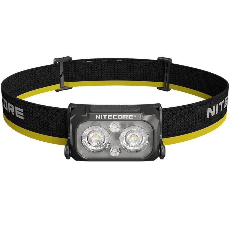 NITECORE NU25 MCT kompakt LED forlygte 400 lumens dual beam USB-C opladning ideel til eventyrer udendørs belysning
