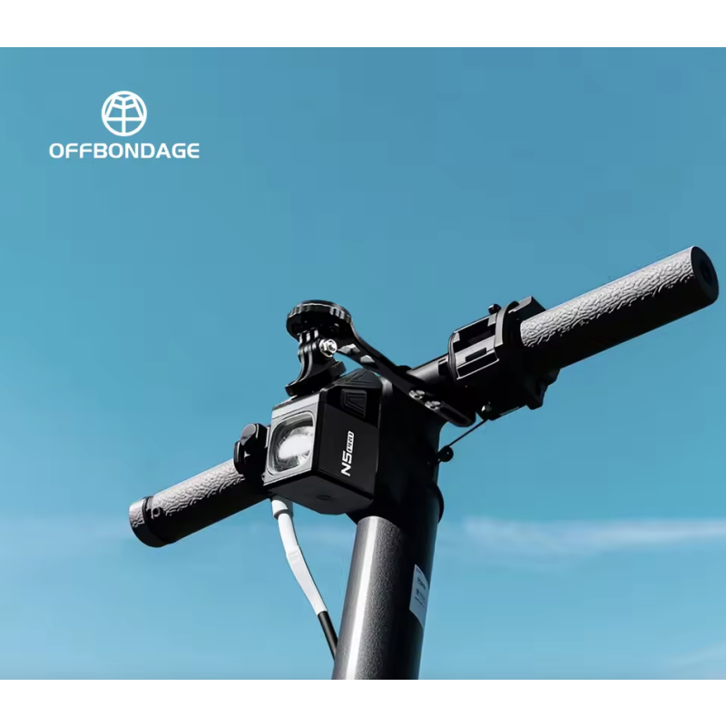 OFF-N5 1000 lumen Cykellygte | USB-opladning MTB & landevejscykling Forlygte | IPX4 holdbar
