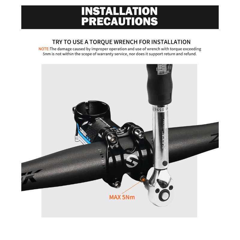 Opgrader din mountainbiking med TOSEEK ZF-ONE MTB carbonstyr letvægtsstyr 31.8mm fuld kulfiber mat sort finish