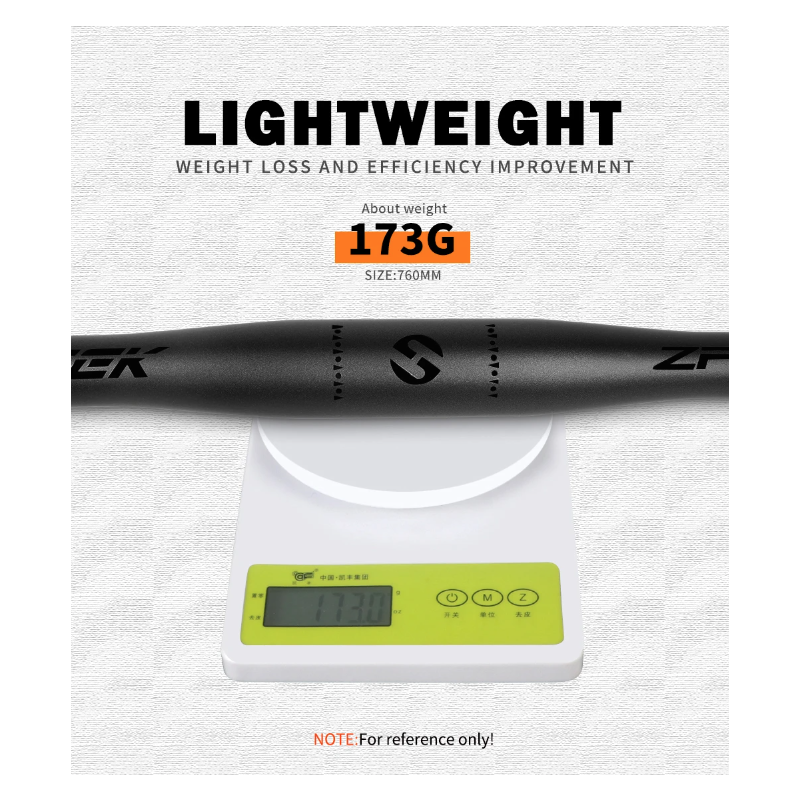 Opgrader din mountainbiking med TOSEEK ZF-ONE MTB carbonstyr letvægtsstyr 31.8mm fuld kulfiber mat sort finish