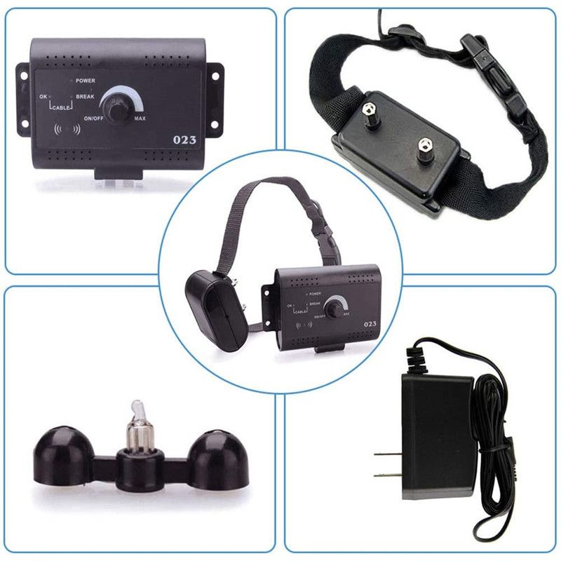 Elektrisk Kæledyrshegn Usynligt Trådløst Hundehegn med Justerbar Rækkevidde og Magnetisk Felt Induktion