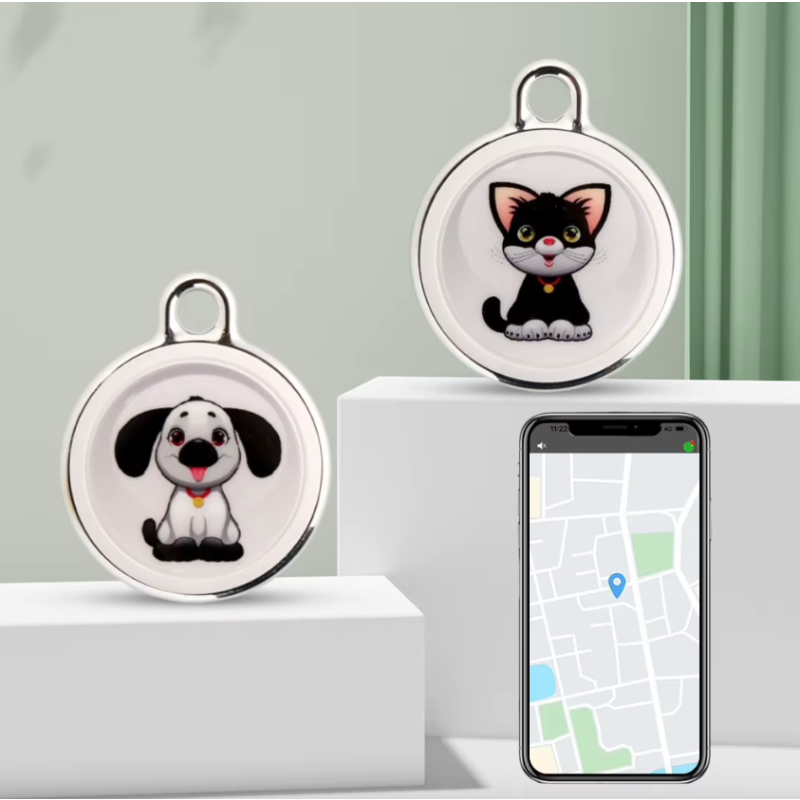 Hundesporer Airtag Hundehalsbånd Android Airtag GPS Tracker til hunde med Realtime placering og Hundesikkerhed