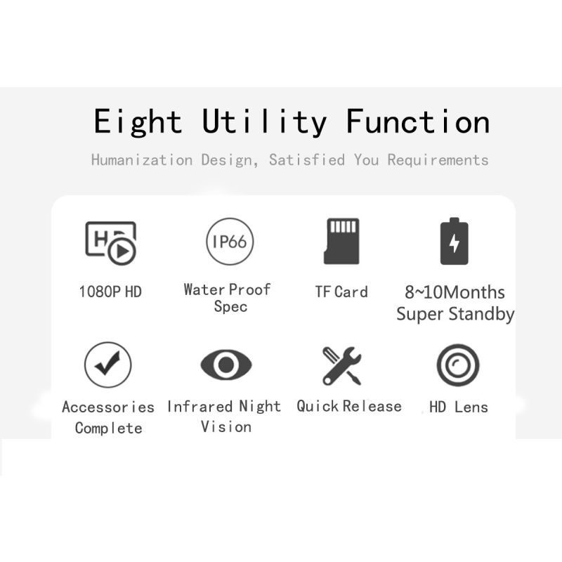 PR1000 Jagtkamera 36MP HD Infrarød natvision kamera Udendørs dyreobservation og naturfotografering kamera
