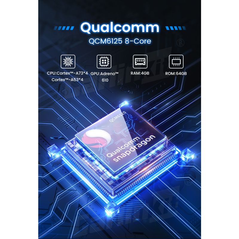 CarlinKit CarPlay Ai Box QCM6125 Android 13 Mini Wireless CarPlay til Infotainment og Streaming i Bilskærm