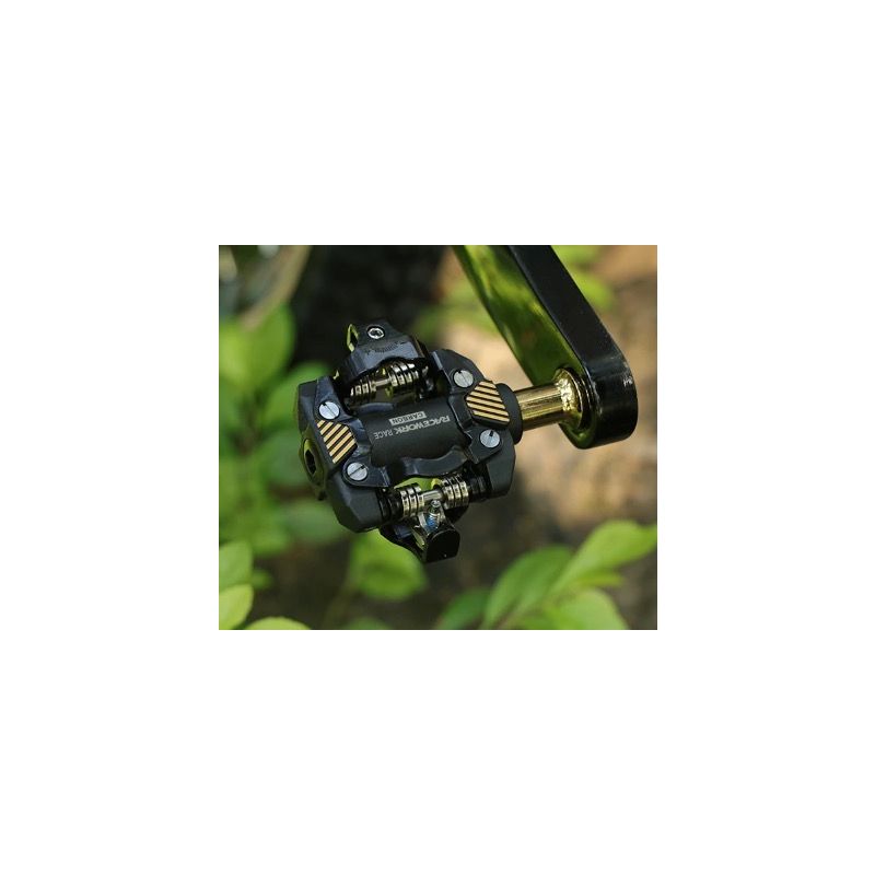 RACEWORK Letvægts MTB-pedal Selvlåsende SPD-pedaler Holdbar Kromstål Ideel til Mountainbike Terrænkørsel