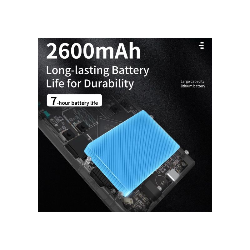 ANBERNIC RG35XX Retro håndholdt spillekonsol 3,5-tommer IPS skærm stilfuldt design PSP understøttelse grå