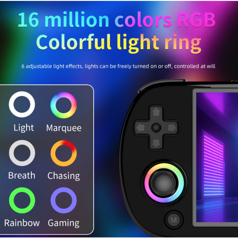 ANBERNIC RG40XX H: Retrogaming Håndholdt Konsol - Linux, 4.0